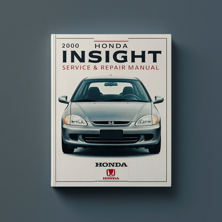 2000 Honda Insight Service & Repair Manual