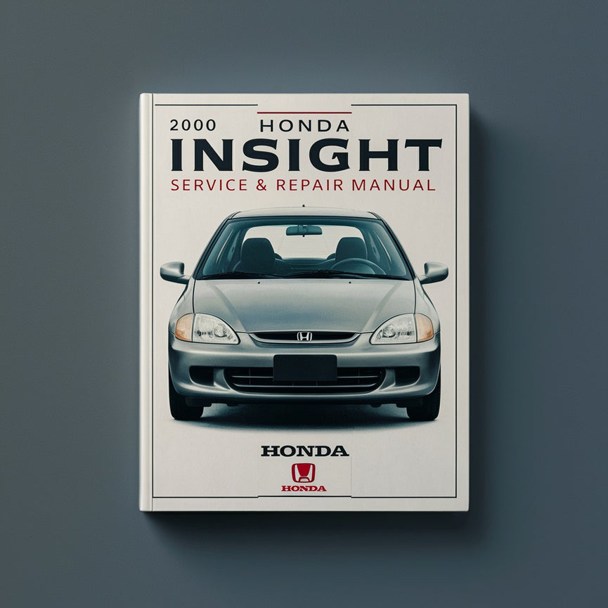 2000 Honda Insight Service & Repair Manual PDF Download