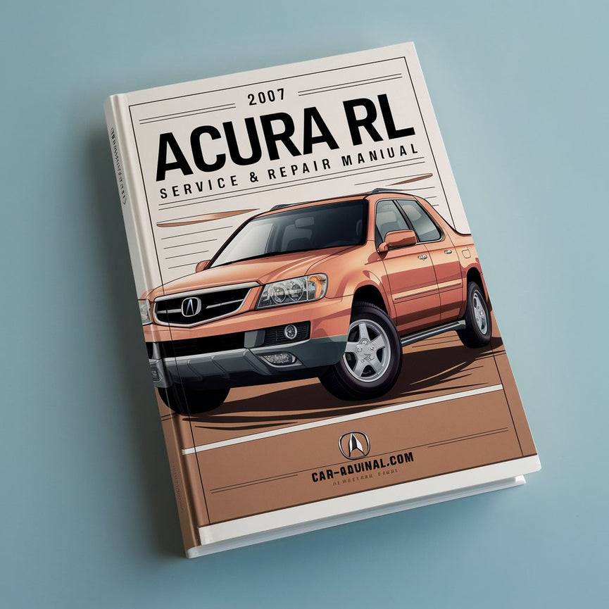 2007 Acura RL Manual de servicio y reparación Descargar PDF