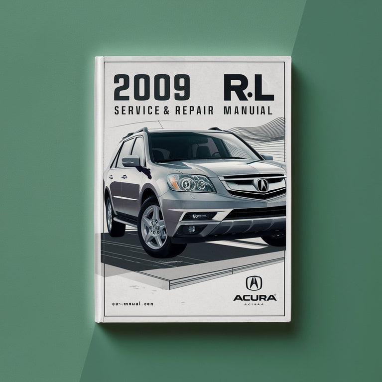 2009 Acura RL Manual de servicio y reparación Descargar PDF