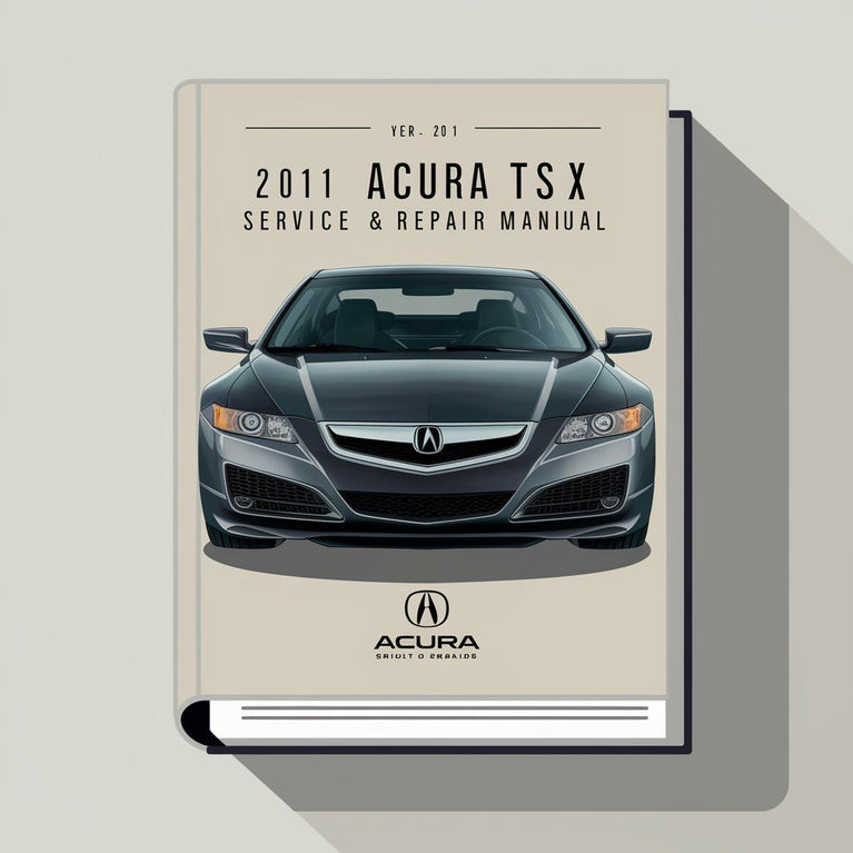 2011 Acura TSX Service & Repair Manual PDF Download