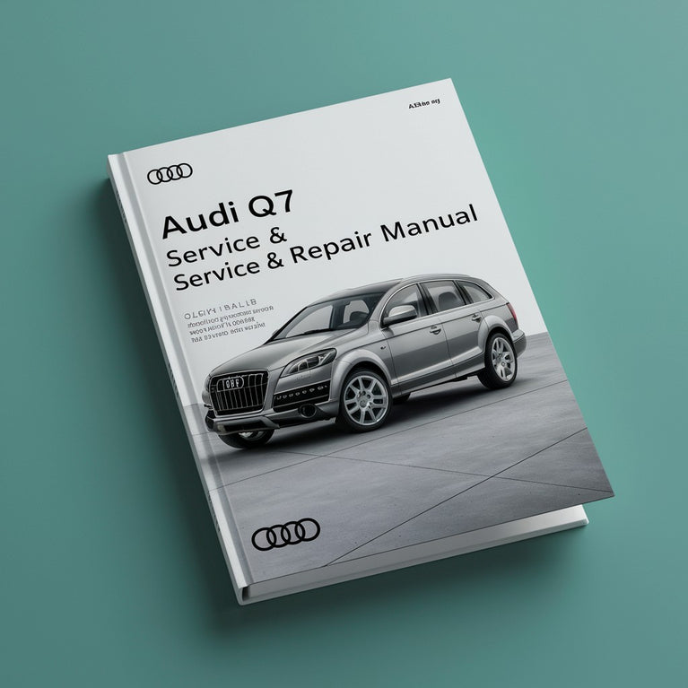 2012 Audi Q7 Service & Repair Manual