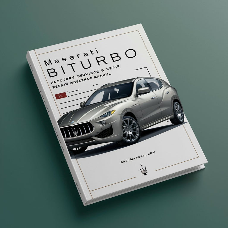Maserati Biturbo Factory Service and Repair Workshop Manual PDF Download