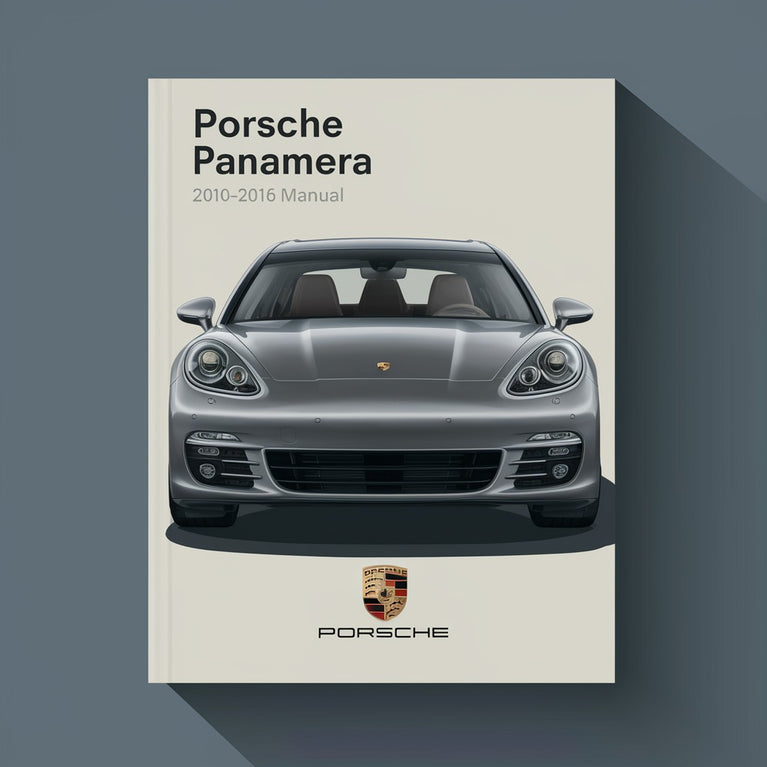 Porsche Panamera 2010 2011 2012 2013 2014 2015 2016 Manual