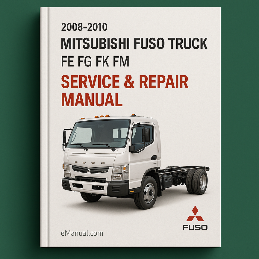 2008-2010 Mitsubishi Fuso Truck FE FG FK FM Service Repair Manual
