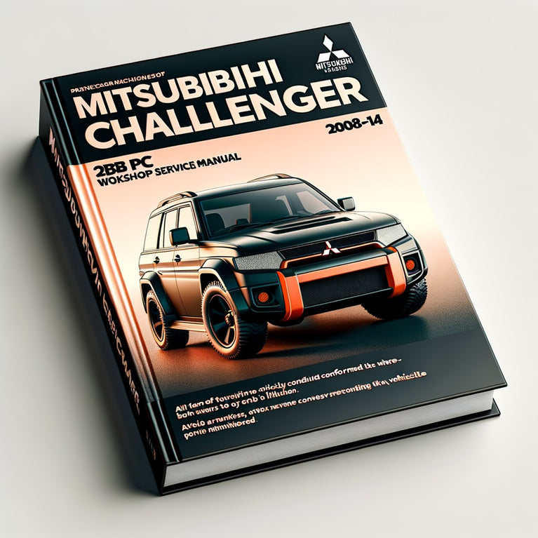 Manual de servicio taller mitsubushi CHALLENGER PB PC 2008-14