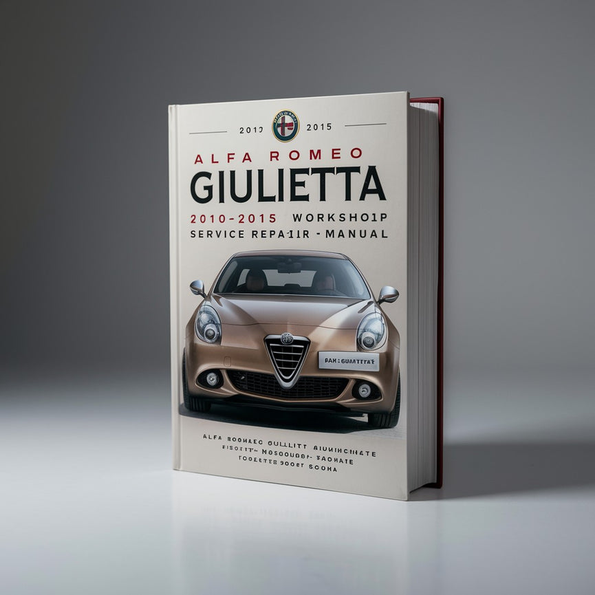 Alfa Romeo Giulietta 2010-2015 Service-Reparatur-Werkstatthandbuch