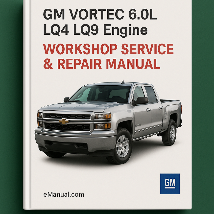 GM VORTEC 6.0L LQ4 LQ9 Engine Workshop Service Repair Manual