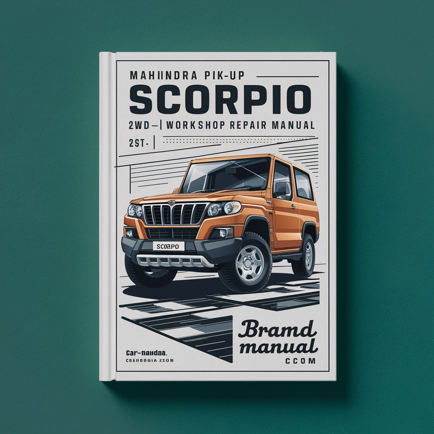 MAHINDRA PIK-UP SCORPIO 2WD 4WD Full Workshop Repair Manual