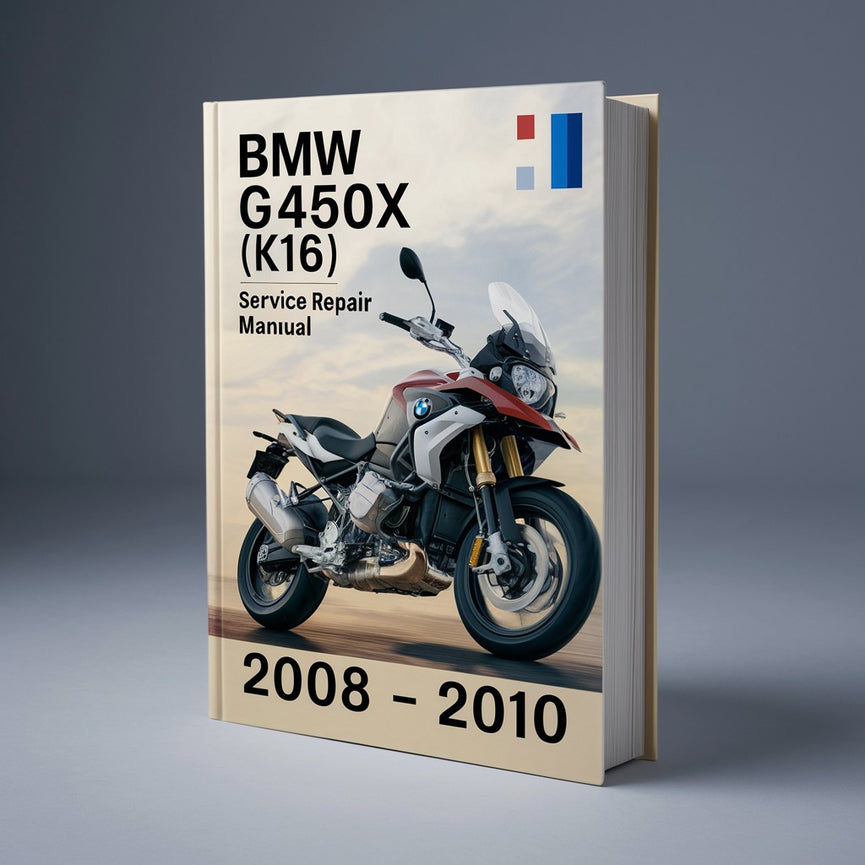 BMW G450X (K16) 2008-2010 Service Repair Manual