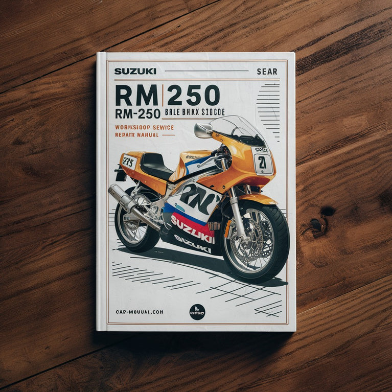 Suzuki RM250 RMX250 RM & RMX BIKE Workshop Service Repair Manual