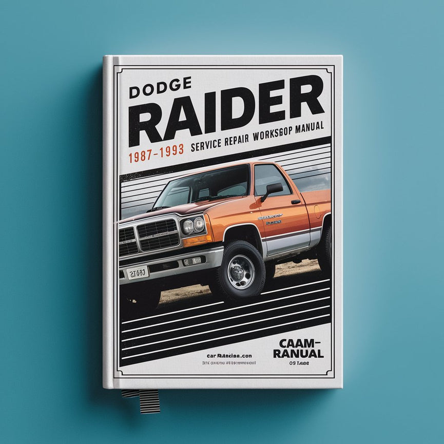 Dodge Ram Raider 1987-1993 Manual de taller de reparación de servicio Descargar PDF