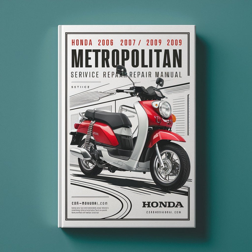 Honda 2006 2007 2008 2009 Metropolitan CHF50 Service Repair Manual PDF Download