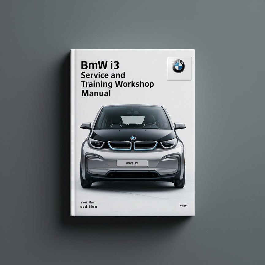 BMW i3 Service- und Trainingshandbuch