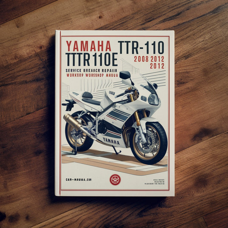 Yamaha TTR110 TTR110E Moto 2008-2012 Manual Taller Reparación Servicio Descargar PDF