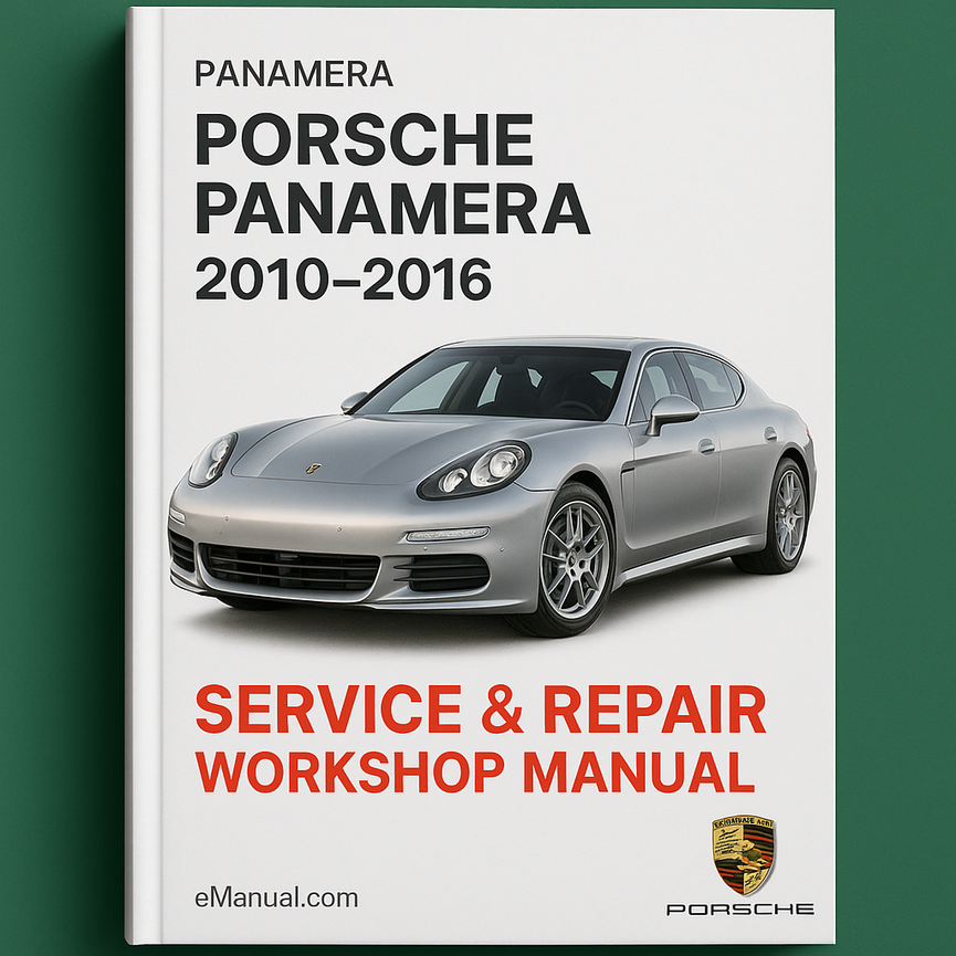 Porsche Panamera 2010-2016 Service-Reparatur-Werkstatthandbuch