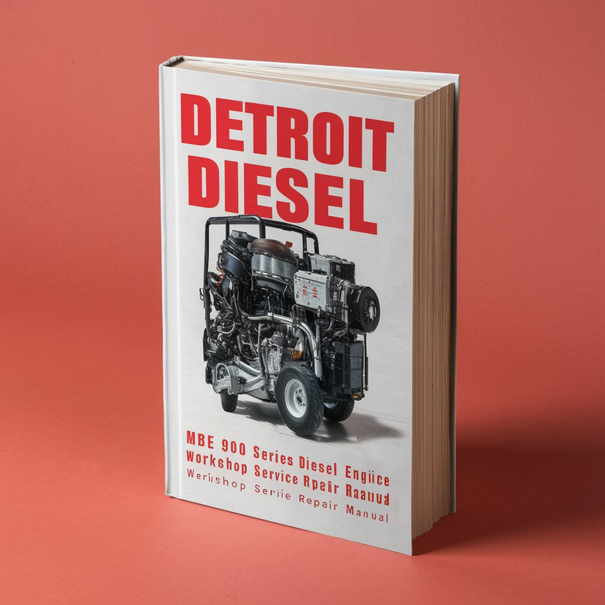 Detroit Diesel Mbe 900 Series Diesel Engine Workshop Service Repair Manual