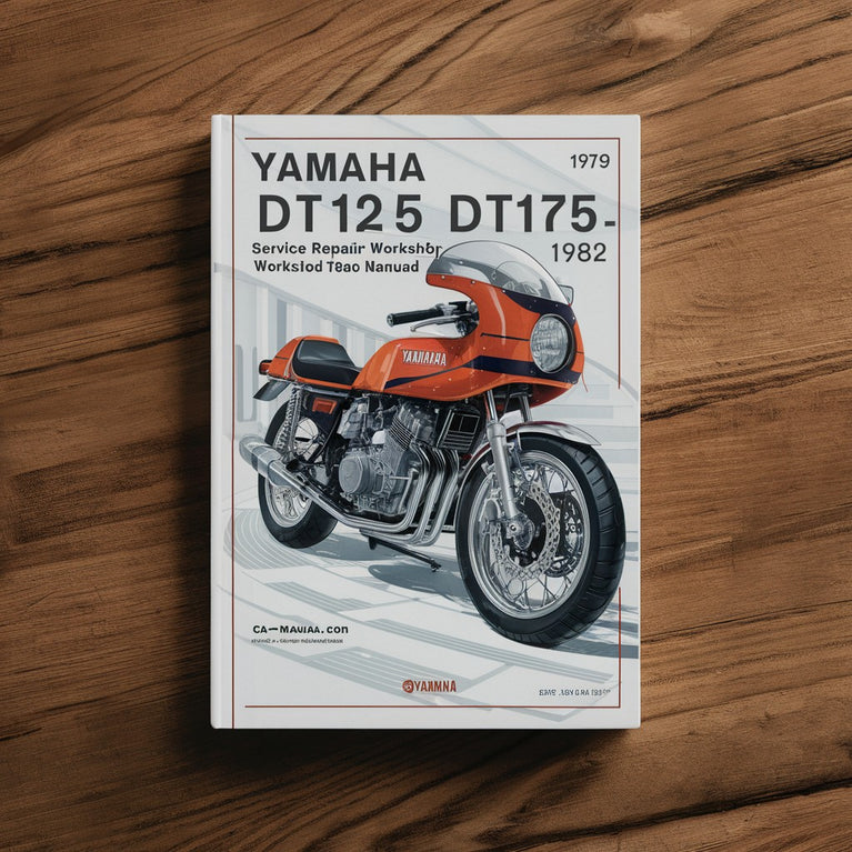 Yamaha DT100 DT125 DT175 1975-1982 Service Repair Workshop Manual 1976 1977 1978 1979 1980 1981