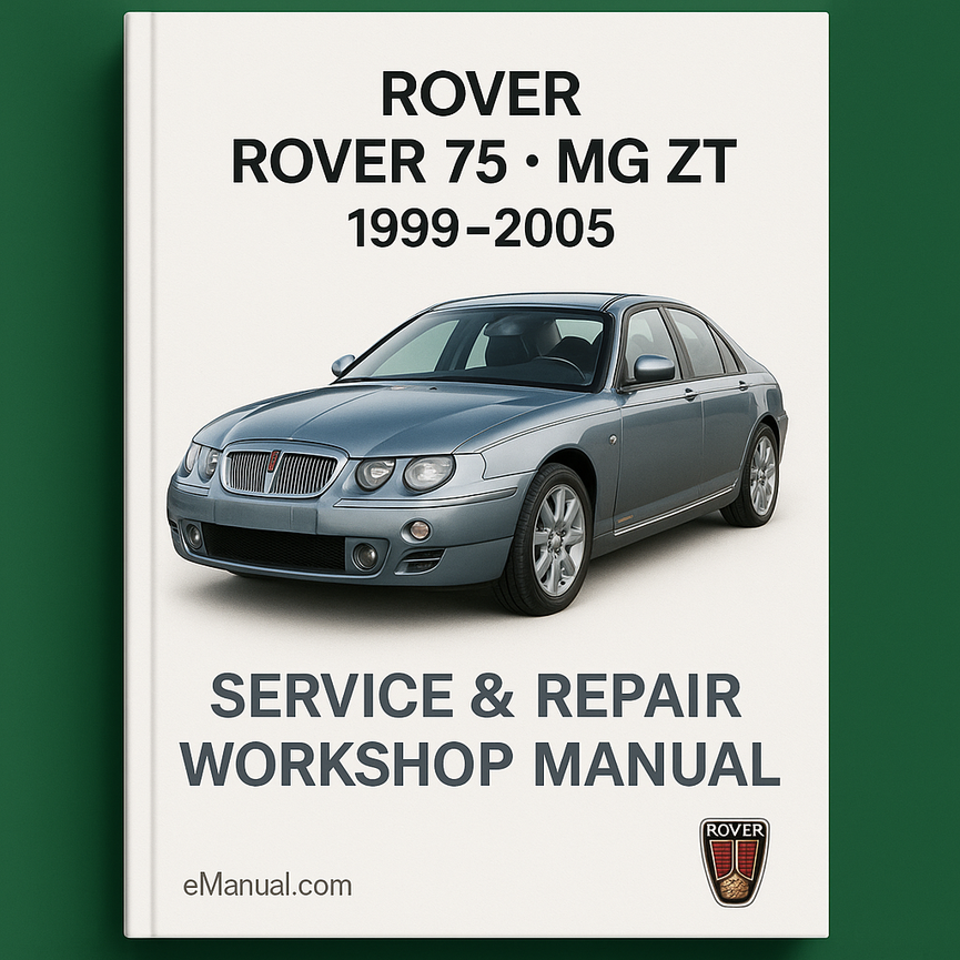 Rover 75 MG ZT 1999-2005 Service Repair Workshop Manual Pdf