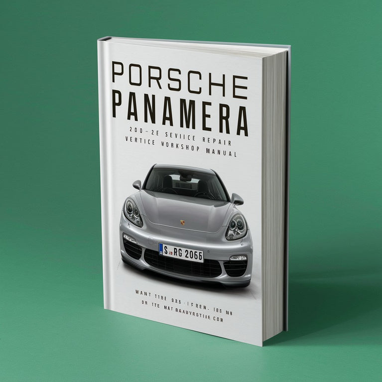 Porsche Panamera 2011 2012 2013 2014 2015 Service Repair Manual