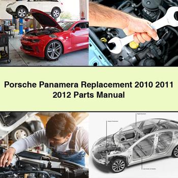 Porsche Panamera Replacement 2010 2011 2012 Parts Manual