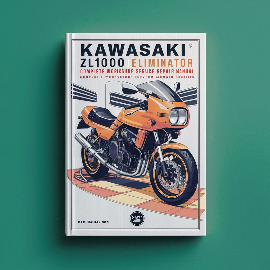 Kawasaki ZL900 ZL1000 Eliminator Komplettes Werkstatthandbuch 1985 1986 1987 PDF Download