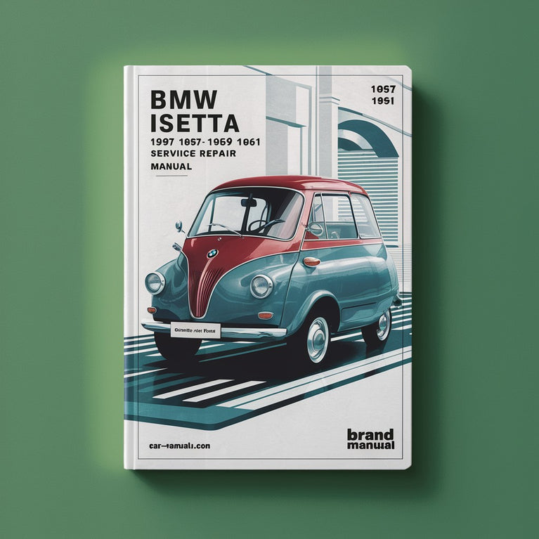 BMW Isetta 1957 1958 1959 1960 1961 Service Repair Manual