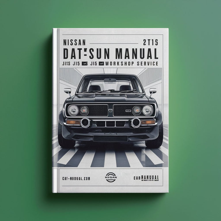 Nissan Datsun Engine Manual J13 J15 J16 Workshop Service