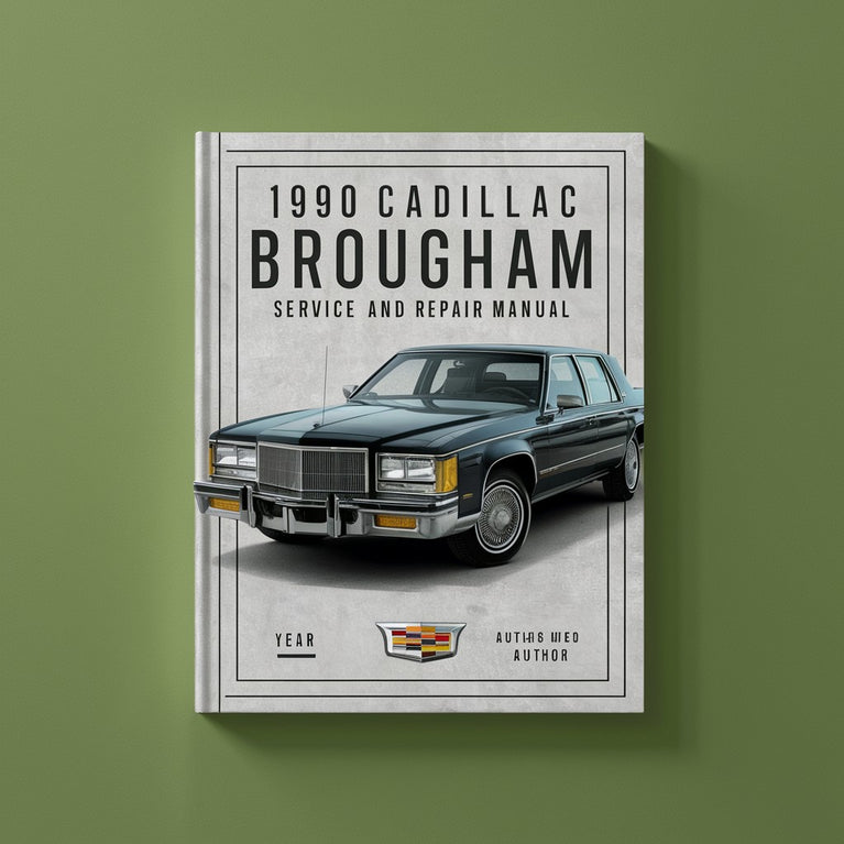 1990 Cadillac Brougham Service and Repair Manual PDF Download
