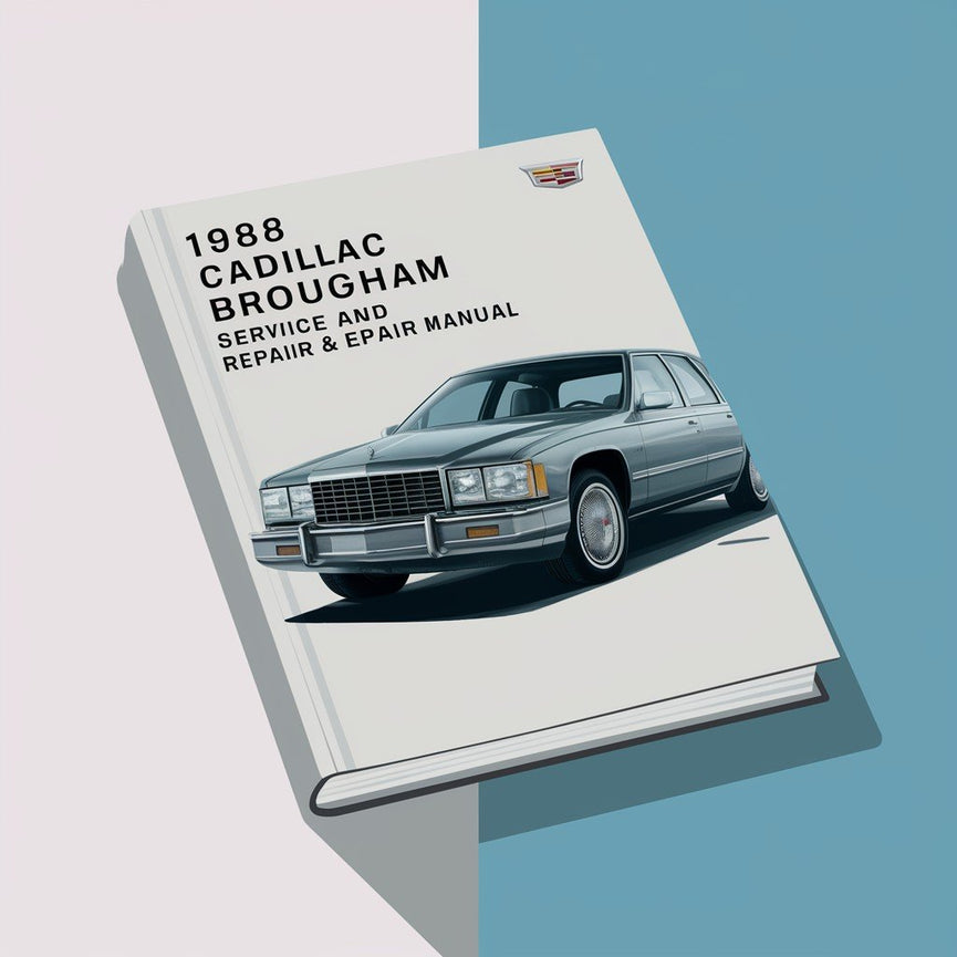 1988 Cadillac Brougham Service and Repair Manual PDF Download