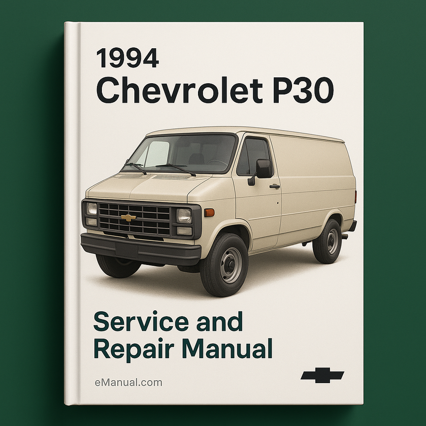 1994 Chevrolet P30 Wartungs- und Reparaturhandbuch PDF-Download