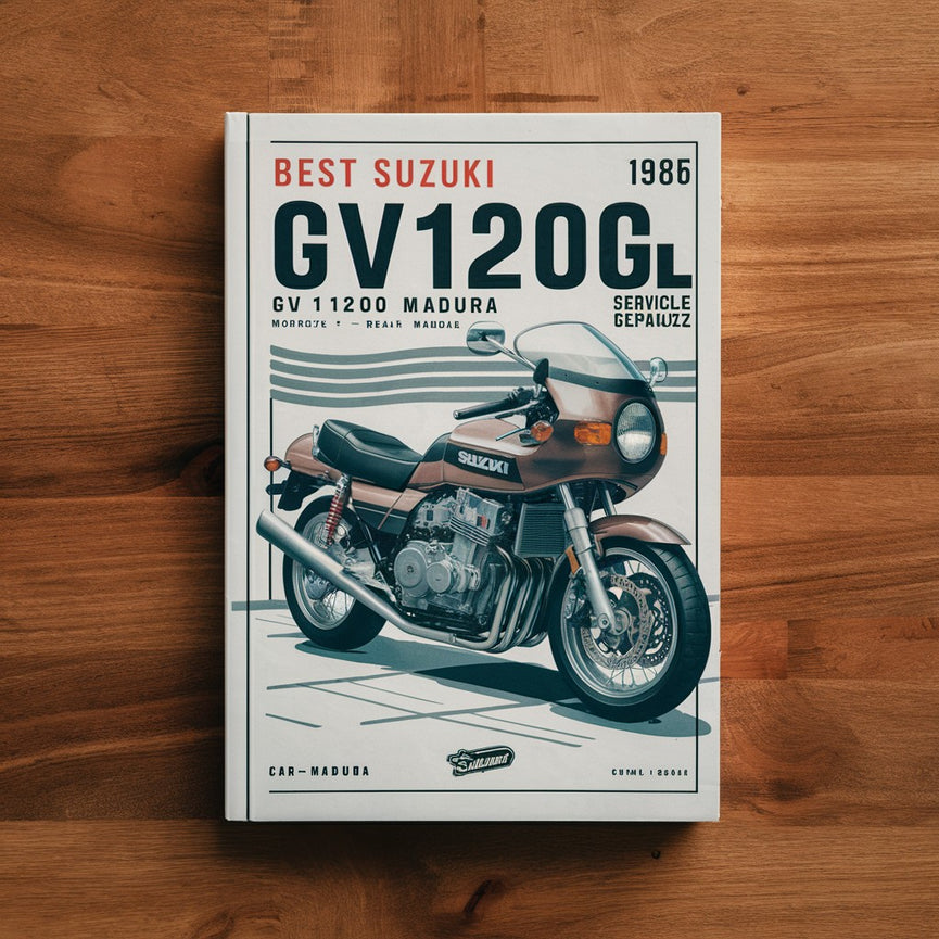 Best 1985 1986 Suzuki GV1200GL GV1200 Madura GV 1200 GL Motorcycle-Service-Repair-Workshop Manual-