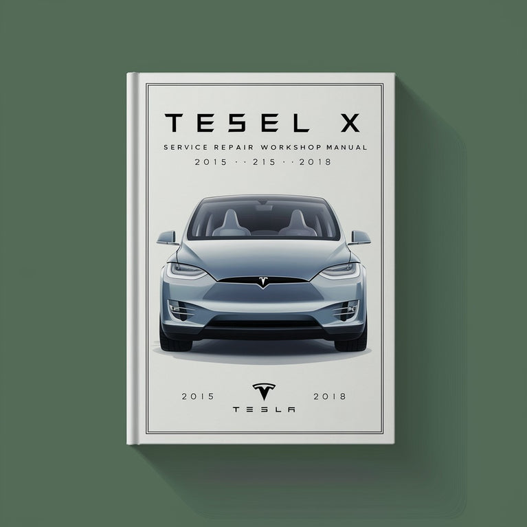 Tesla Model X 2015-2018 Service Repair Workshop Manual Download Pdf