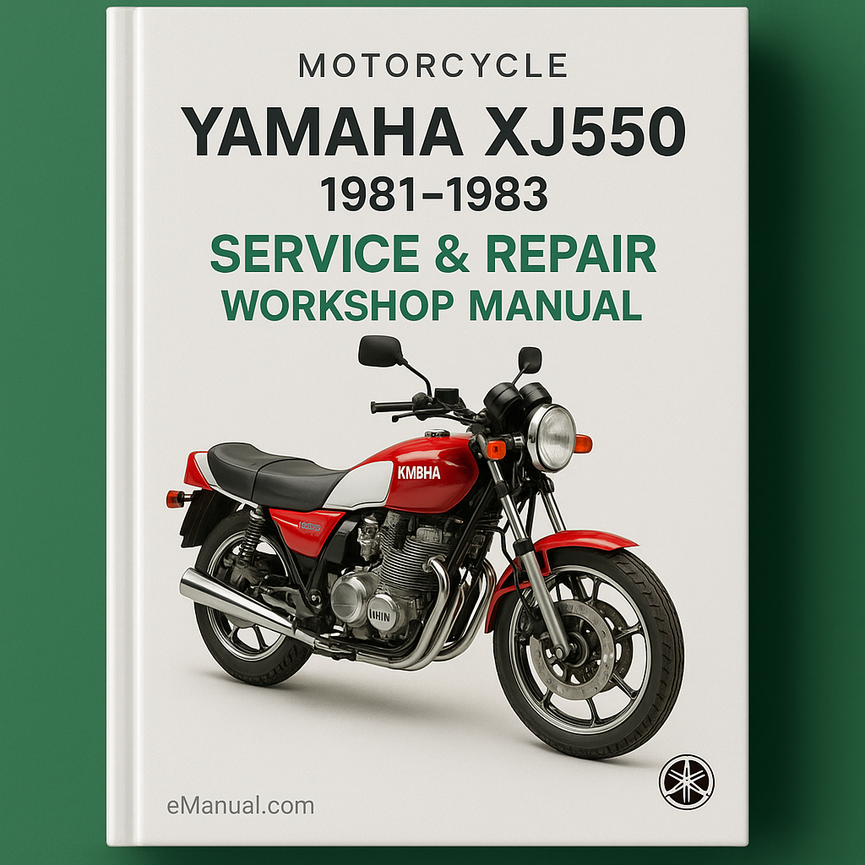 Yamaha XJ550 Motorcycle Service Repair Workshop Manual