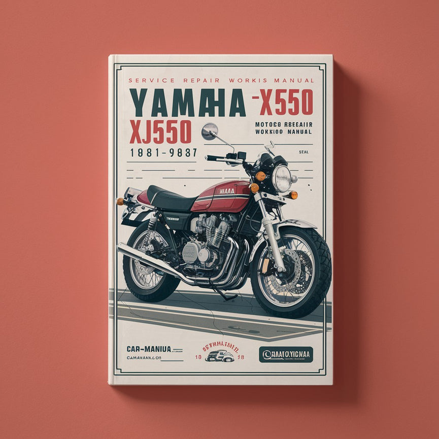 Yamaha XJ550 Motorcycle 1981-1983 Service Repair Workshop Manual