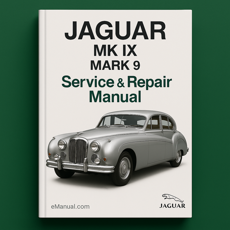 JAGUAR MK IX MARK 9 Service Repair Manual