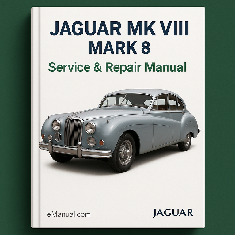 Manual de servicio JAGUAR MK VIII MARK 8 Descargar PDF