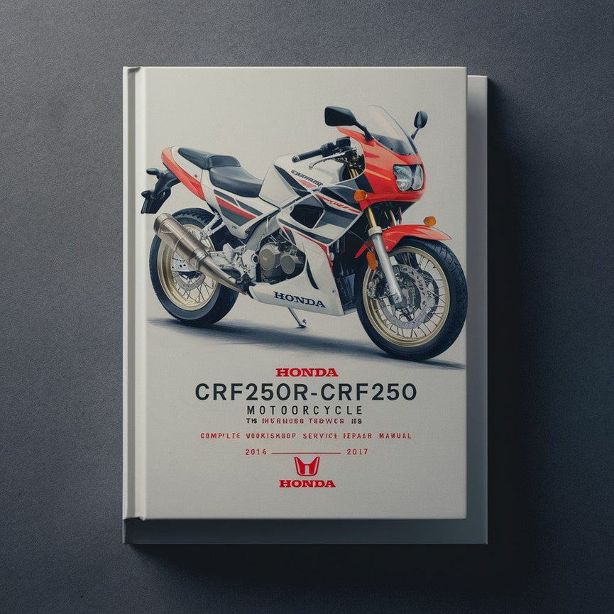 Honda CRF250R CRF250 Motorcycle Complete Workshop Service Repair Manual 2014 2015 2016 2017 PDF Download