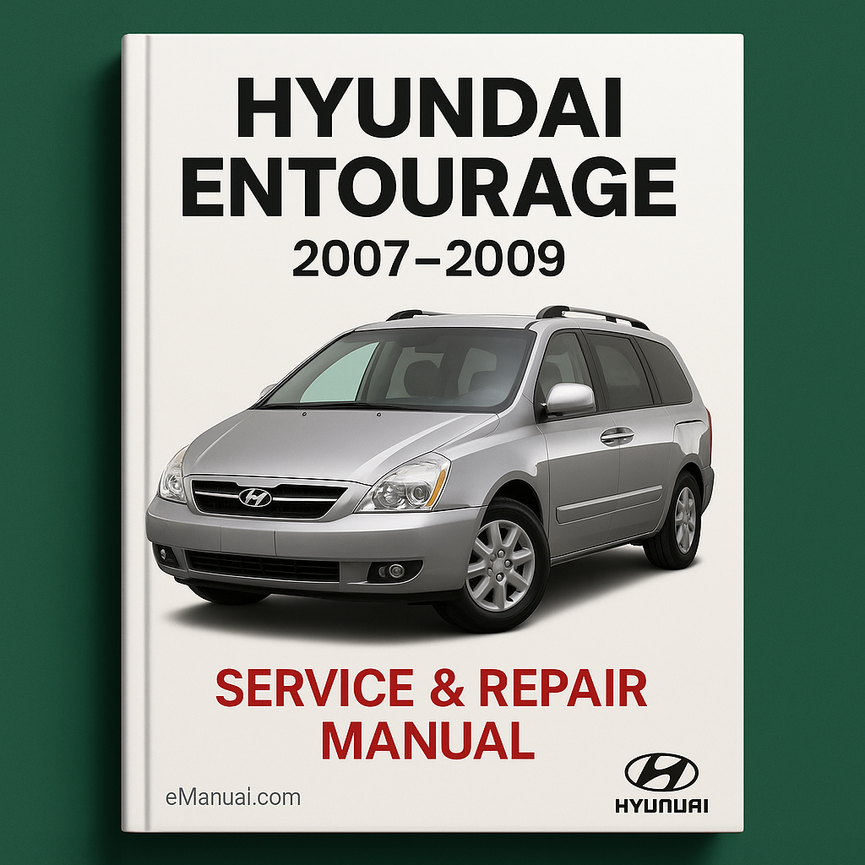 Hyundai Entourage Service-Reparaturhandbuch 2007-2009
