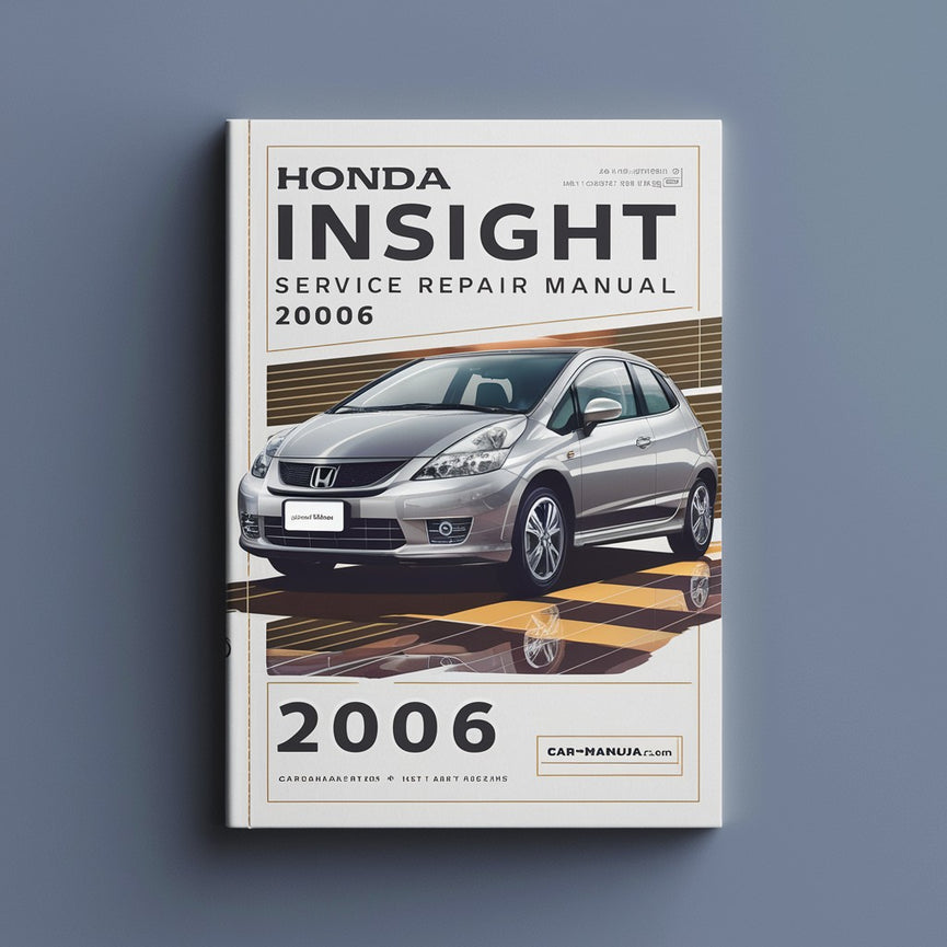 Honda Insight Service Repair Manual 2000-2006 PDF Download