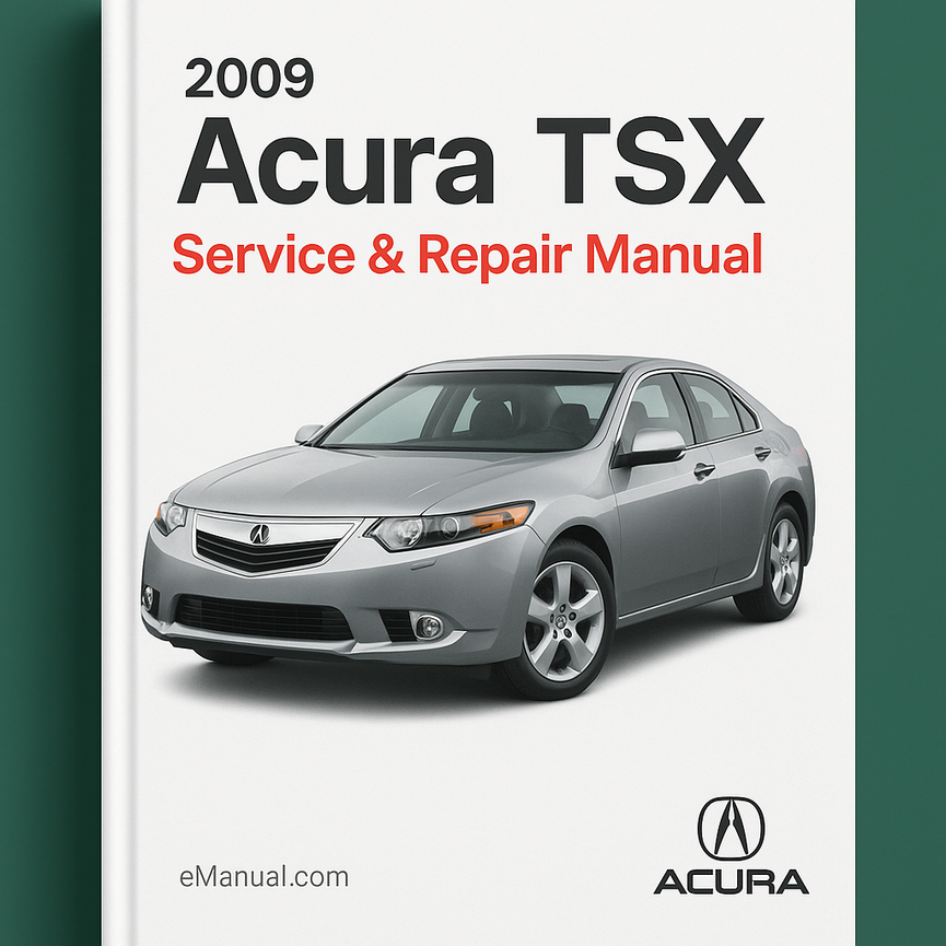 2009 Acura TSX Service Repair Manual