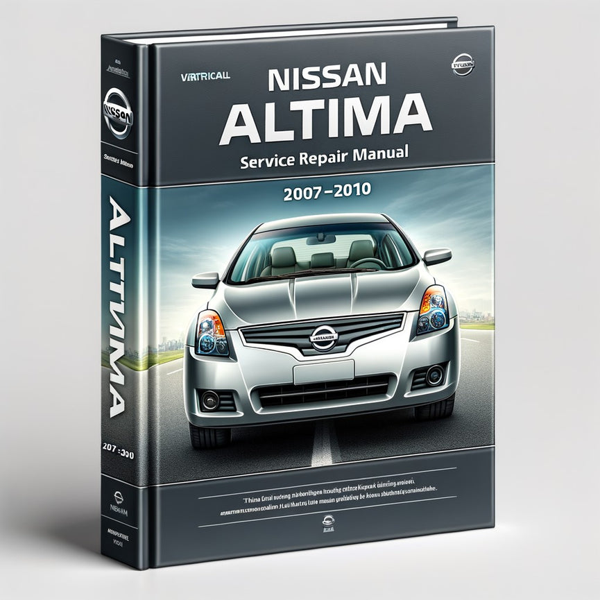 Nissan Altima Hybrid Service Repair Manual 2007-2010