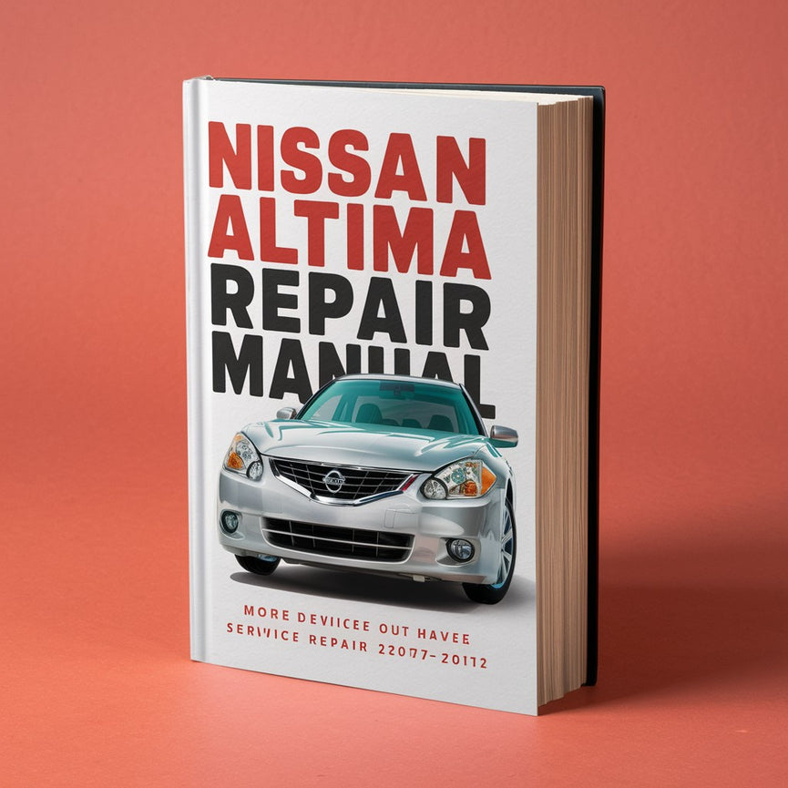 Nissan Altima Service Repair Manual 2007-2012 PDF Download