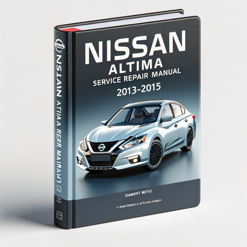 Manual de reparación de servicio Nissan Altima 2013-2015