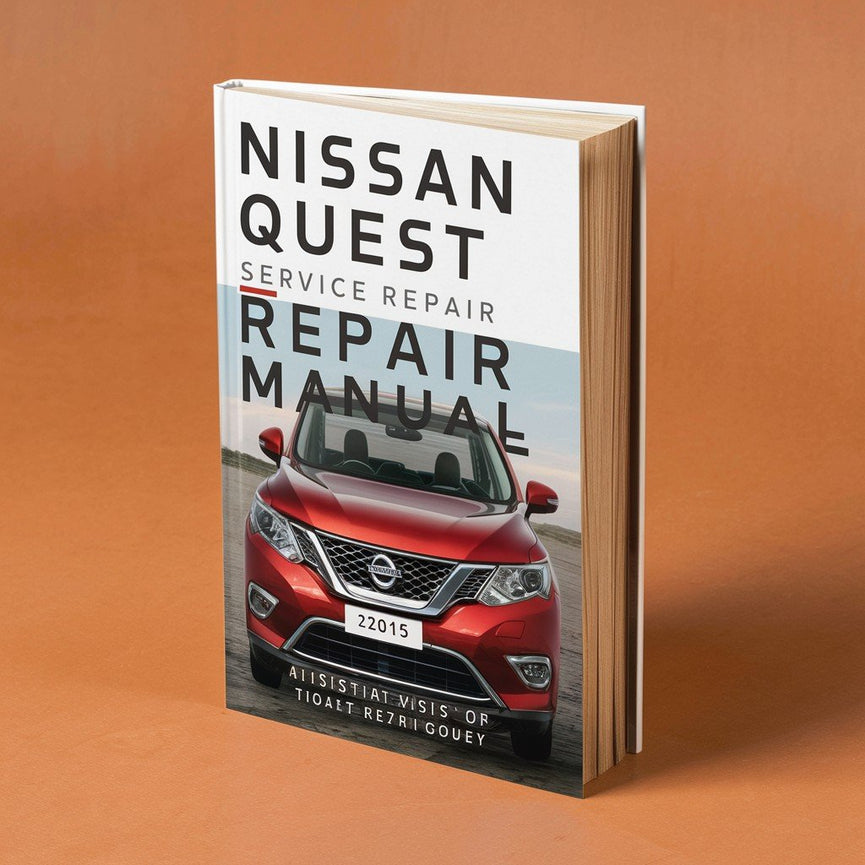 Nissan Quest Service Repair Manual 2011-2015 PDF Download