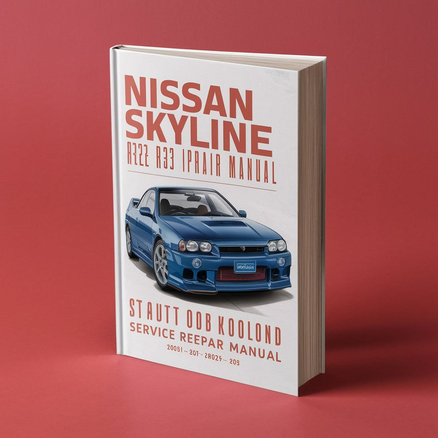 Nissan Skyline R32 R33 R34 Service Repair Manual