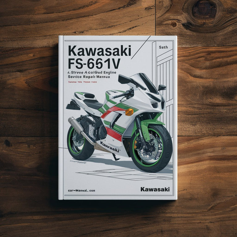 Kawasaki FS651V FS691V FS730V 4-Stroke Air-Cooled Gas Engine Service Repair Manual-Improved-PDF