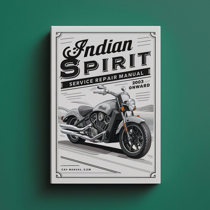 Manual de reparación del servicio INDIAN SCOUT SPIRIT 2003 en adelante Descargar PDF