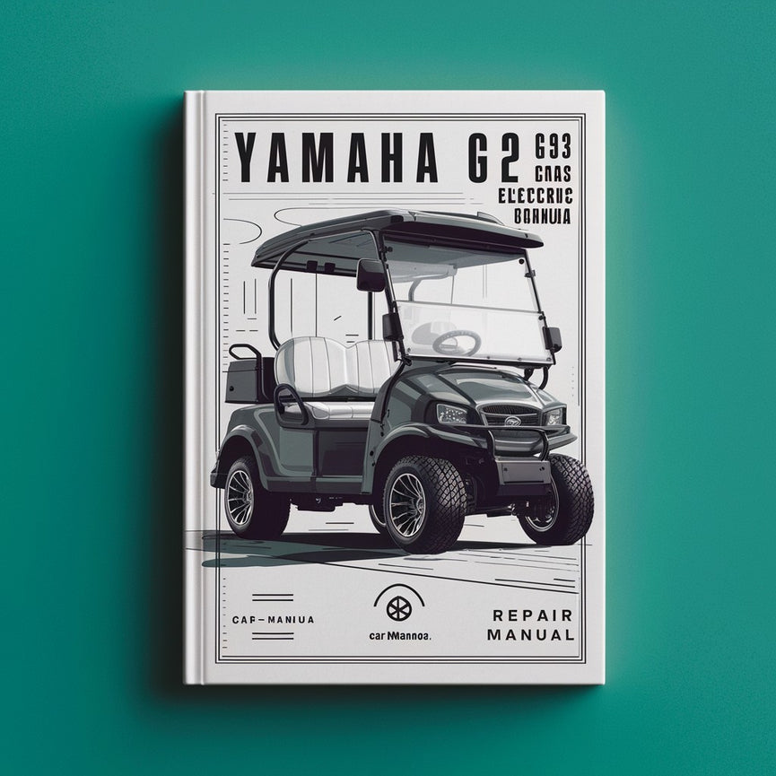 Yamaha G2 G9 Gas Electric Golf Cart Repair Manual