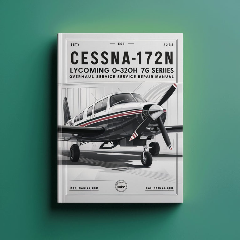 Cessna172N lycoming 0-320H 76 series overhaul Service Repair Manual